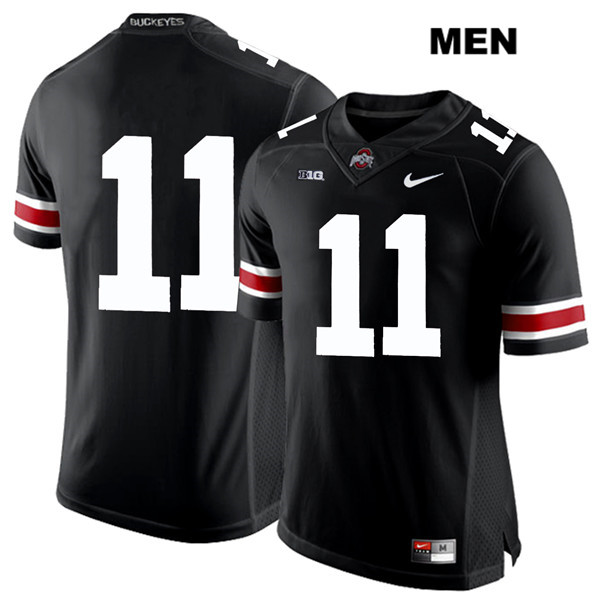 Ohio State Buckeyes Men's Tyreke Smith #11 White Number Black Authentic Nike No Name College NCAA Stitched Football Jersey GM19P41LK